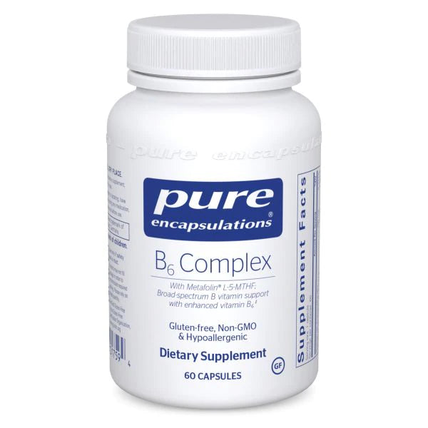 B6 Complex | With Metafolin® L-5-MTHF - 60 Capsules