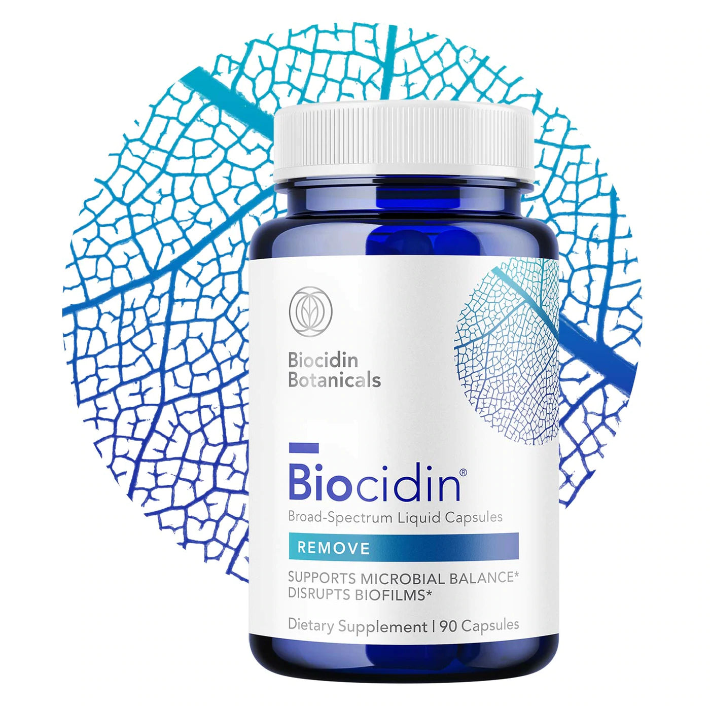 Biocidin® | Potent, Broad-Spectrum Liquid Capsules | Remove - 90 Capsules