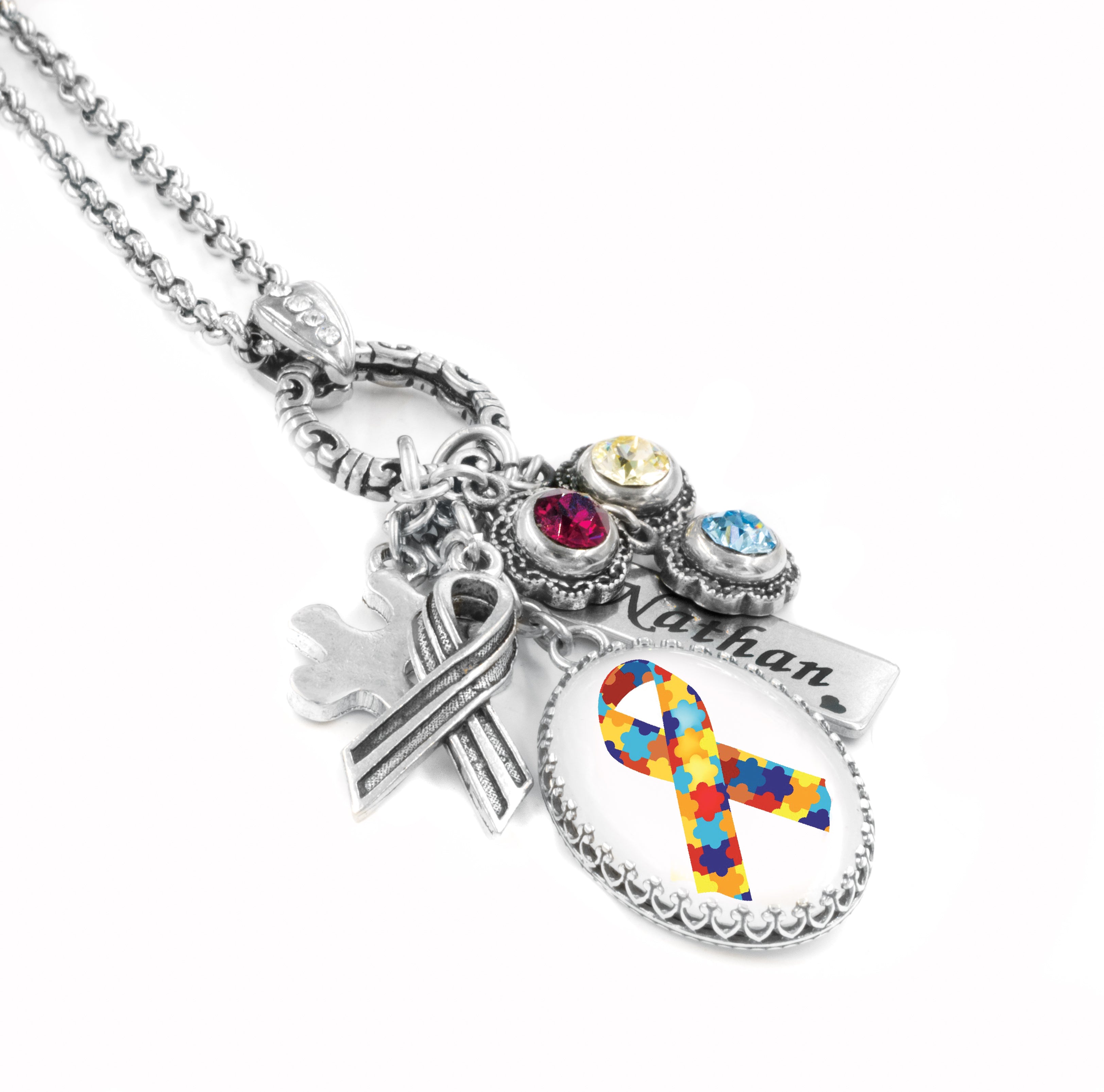 Autism Awareness Necklace