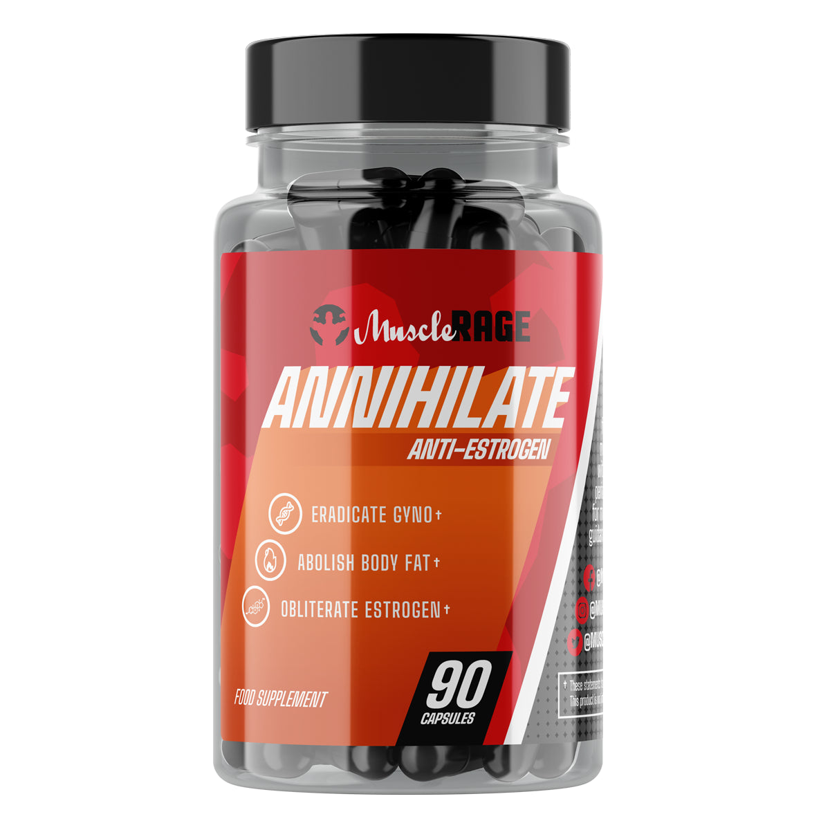 Annihilate (Estrogen Blocker) - 90 Capsules