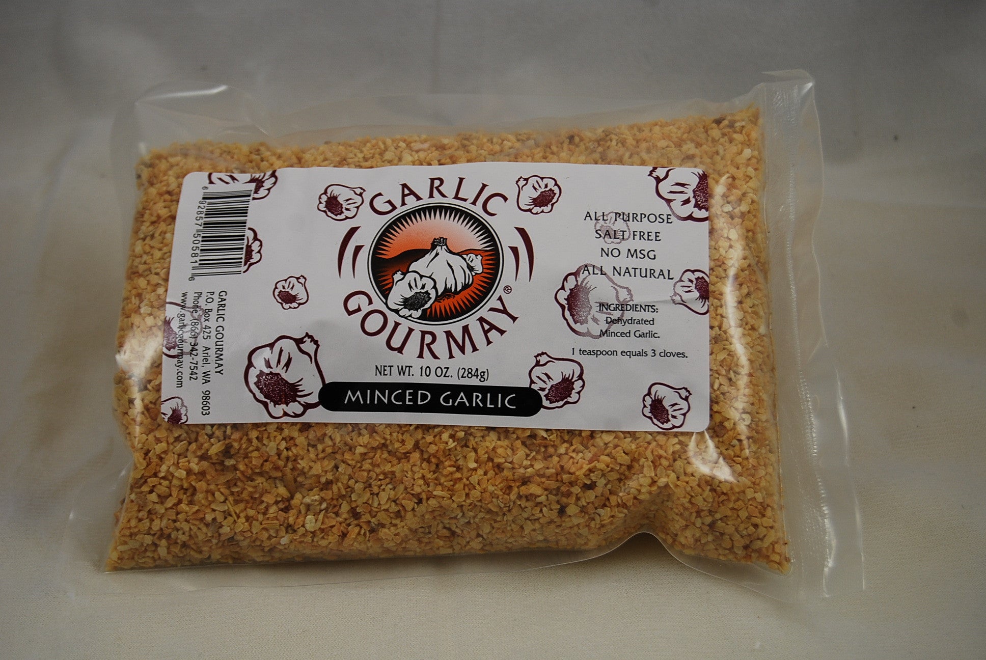 Minced Garlic Refill Bag 10oz.