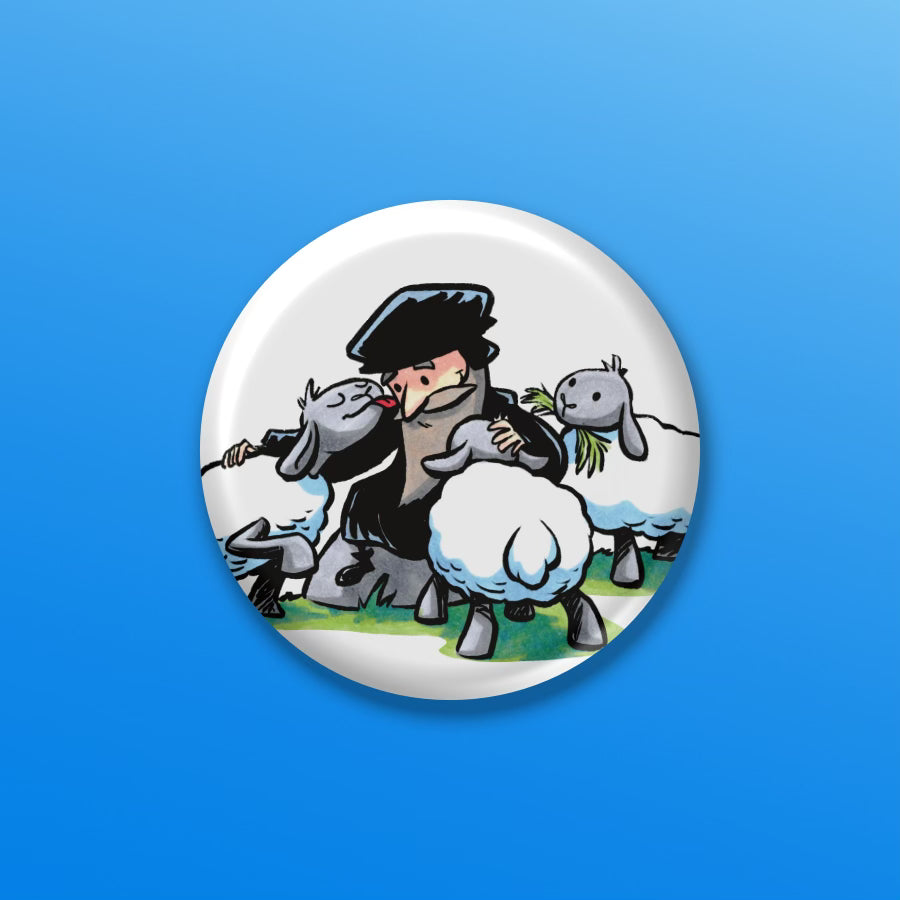 BUTTON or MAGNET: John Calvin Shepherd