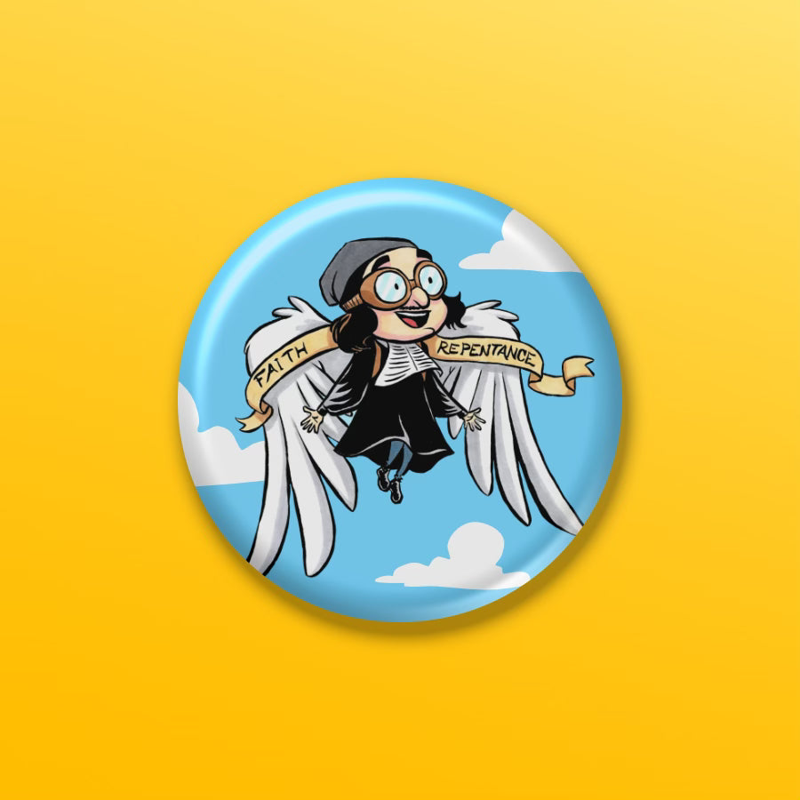 BUTTON or MAGNET: Thomas Watson Wings