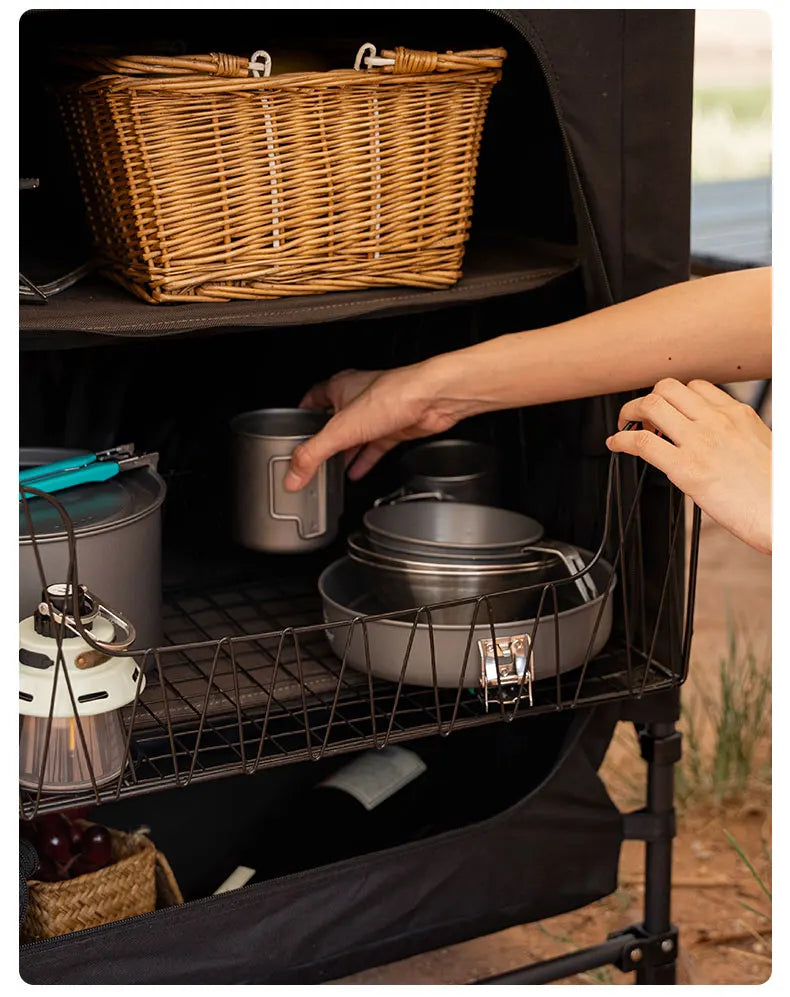 BLACKDEER Foldable Kitchen Storage